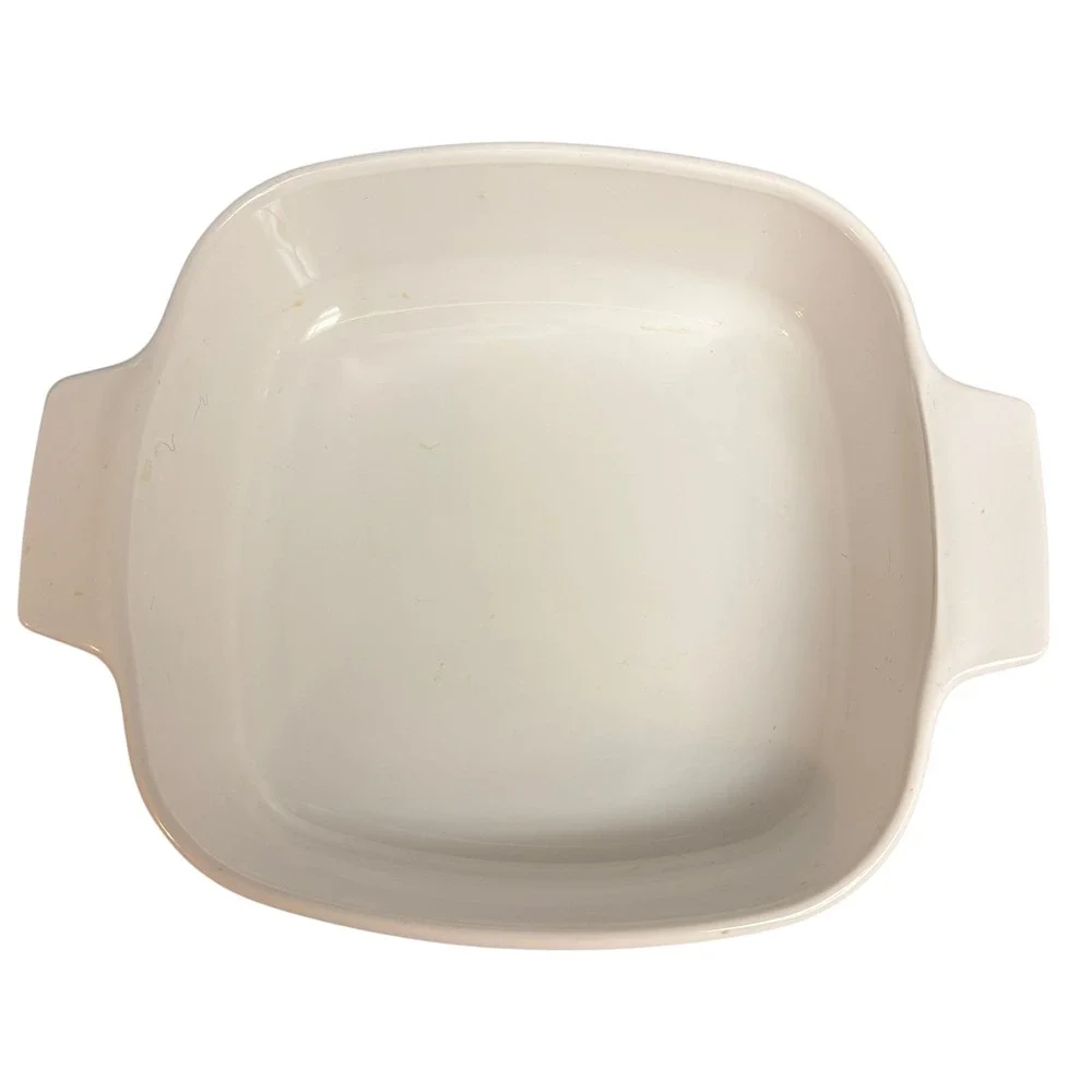Corning Ware A-1-B 1 Liter Casserole Dish Floral Iris Square Baking‎ Pan